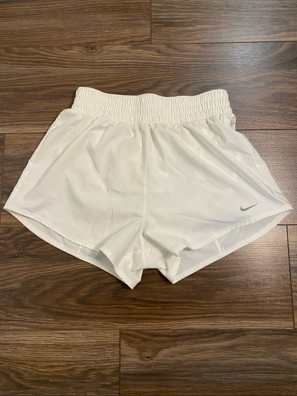 Nike White Women's Running Shorts